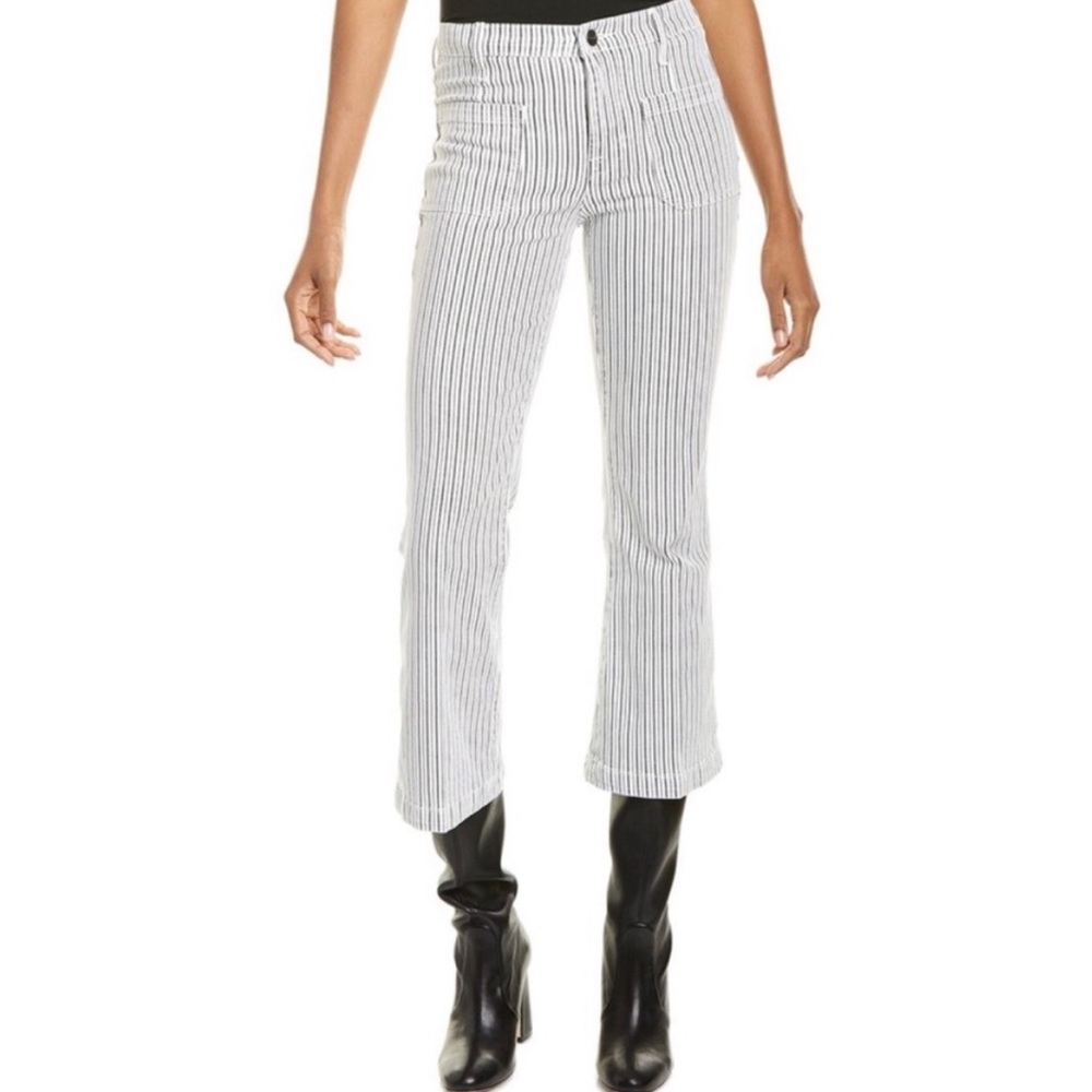 Frame Le Bardot Crop Flare Jeans